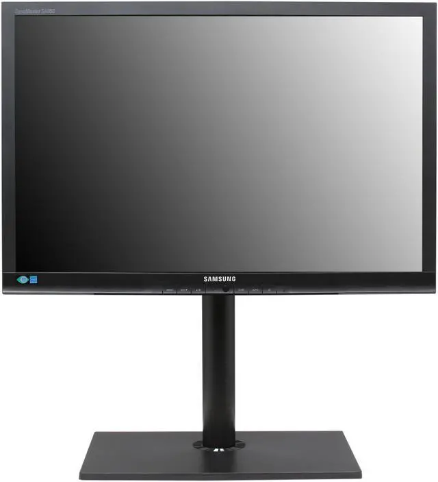 Alt view image 8 of 10 - SAMSUNG S24A850DW Matte Black 24" Height& Pivot Adjustable Widescreen LED PLS Monitor 300 cd/m2 1000:1