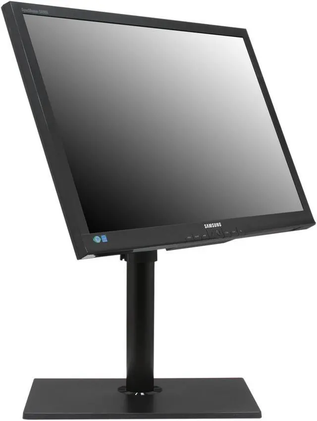 Alt view image 9 of 10 - SAMSUNG S24A850DW Matte Black 24" Height& Pivot Adjustable Widescreen LED PLS Monitor 300 cd/m2 1000:1