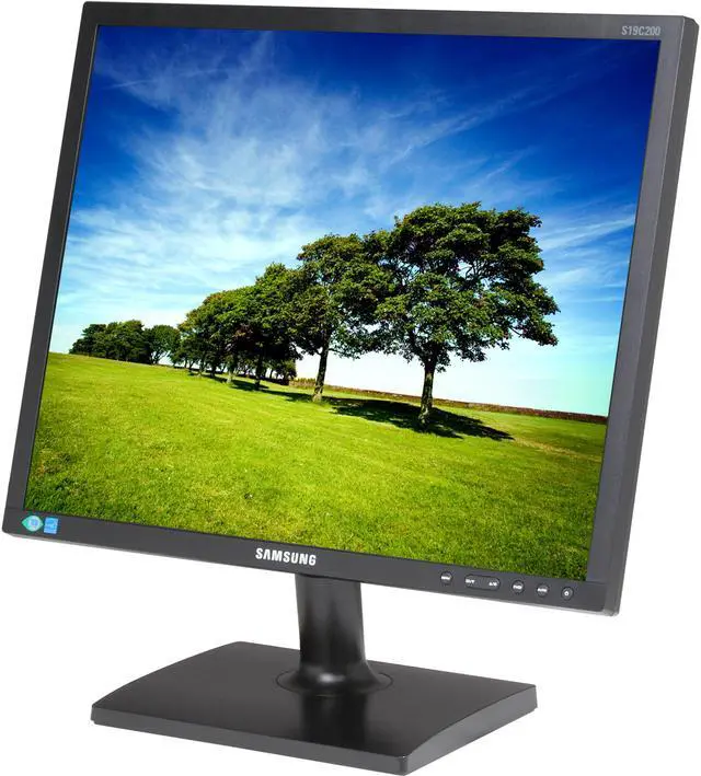 Main image of SAMSUNG 19" LCD Monitor 5 ms D-Sub, DVI S19C200BR