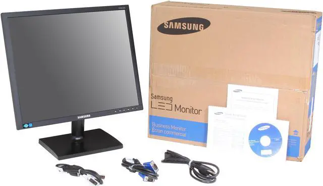 Alt view image 8 of 8 - SAMSUNG 19" LCD Monitor 5 ms D-Sub, DVI S19C200BR