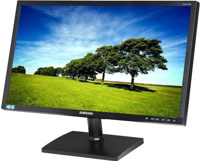 Main image of SAMSUNG 23.6" LCD Monitor 5ms (GTG) D-Sub, DVI S24C200BL