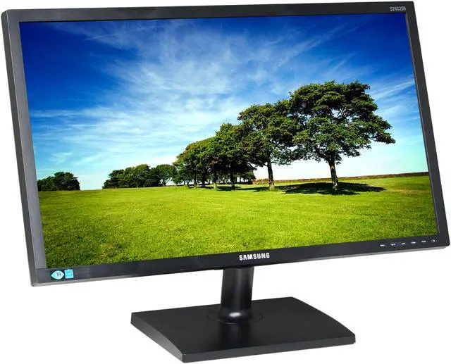 Alt view image 3 of 8 - SAMSUNG 23.6" LCD Monitor 5ms (GTG) D-Sub, DVI S24C200BL