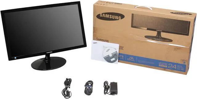 Alt view image 7 of 7 - SAMSUNG 23.6" TN LCD Monitor 5ms (GTG) D-Sub, DVI S24B150BL