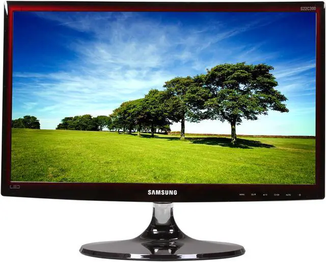 Alt view image 2 of 7 - SAMSUNG 21.5" TN LCD Monitor 5ms (GTG) D-Sub, HDMI S22C300H