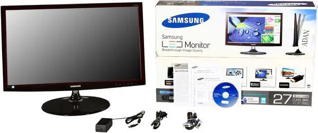 Alt view image 7 of 7 - SAMSUNG 27" LCD Monitor 5ms (GTG) D-Sub, HDMI S27C500H
