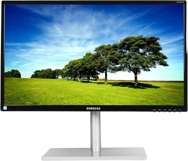 Alt view image 2 of 8 - SAMSUNG 24" LCD Monitor 5ms (GTG) D-Sub, HDMI, Audio Out S24C750P