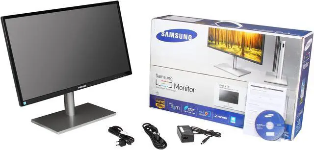 Alt view image 8 of 8 - SAMSUNG 24" LCD Monitor 5ms (GTG) D-Sub, HDMI, Audio Out S24C750P