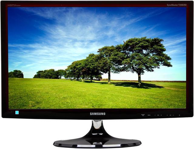 Alt view image 2 of 8 - SAMSUNG 24" TN LCD Monitor 5 ms D-sub, HDMI, Composite, Component T24B350