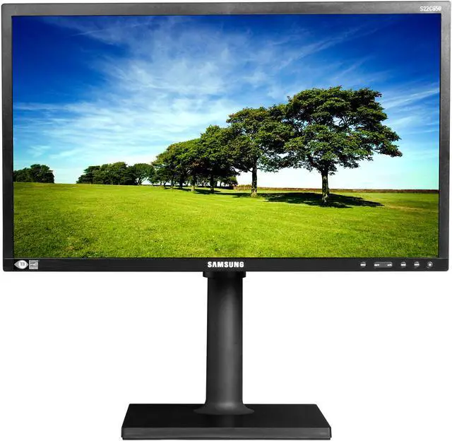 Alt view image 2 of 11 - SAMSUNG S22C650D Matte Black 21.5" Widescreen LED Backlight LCD Monitor 250 cd/m2 1,000,000:1 (1000:1)