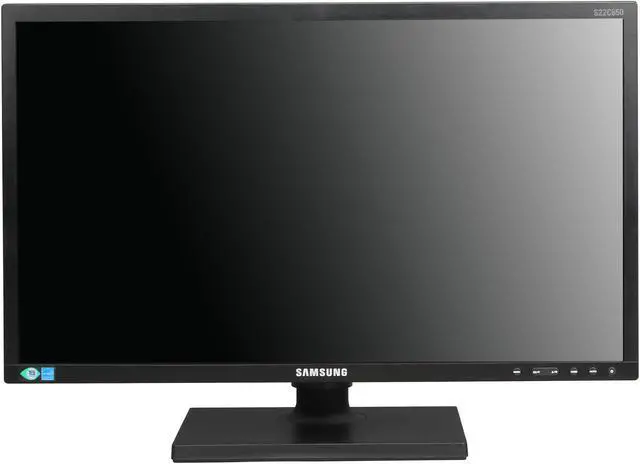 Alt view image 8 of 11 - SAMSUNG S22C650D Matte Black 21.5" Widescreen LED Backlight LCD Monitor 250 cd/m2 1,000,000:1 (1000:1)