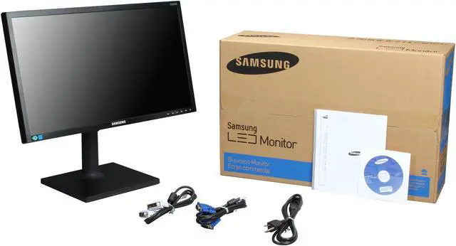 Alt view image 11 of 11 - SAMSUNG S22C650D Matte Black 21.5" Widescreen LED Backlight LCD Monitor 250 cd/m2 1,000,000:1 (1000:1)