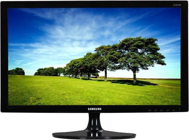 Alt view image 2 of 7 - SAMSUNG 23.6" TN FHD LCD Monitor TN Panel 5ms (GTG) D-Sub, HDMI SD300 Series S24D300HL