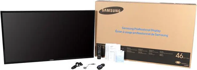 Alt view image 8 of 8 - Samsung 46" ED46D ED-D Series Direct-Lit LED Display - LH46EDDPLGC/ZA