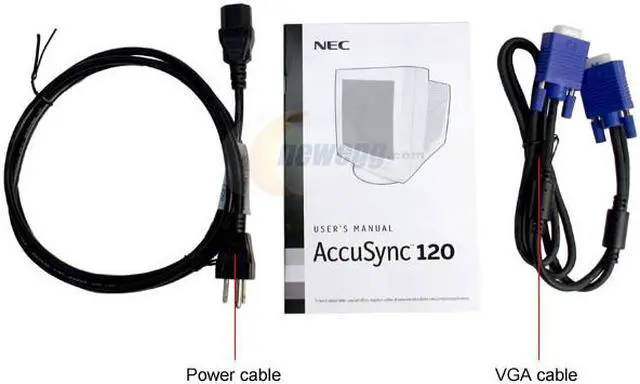 Alt view image 4 of 4 - NEC Display Solutions AS120-BK Black 21" CRT Monitor D-Sub