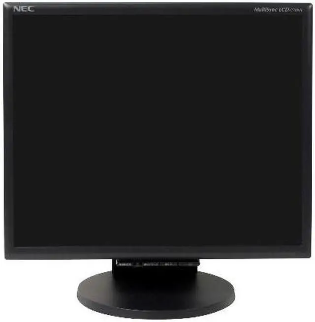 Alt view image 2 of 9 - NEC Display Solutions 17" SXGA LCD Monitor 5 ms D-Sub, DVI-D LCD1770NX-BK