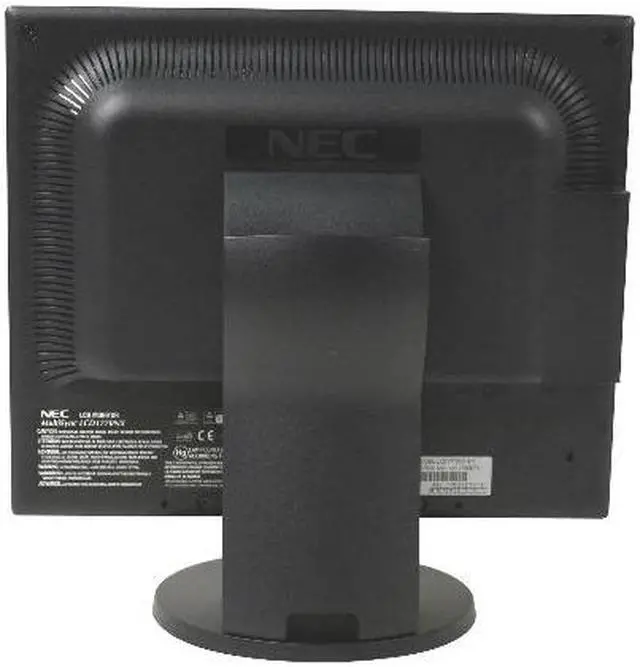 Alt view image 6 of 9 - NEC Display Solutions 17" SXGA LCD Monitor 5 ms D-Sub, DVI-D LCD1770NX-BK