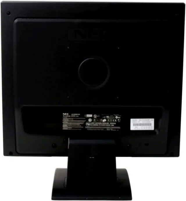 Alt view image 7 of 10 - NEC Display Solutions 17" Active Matrix, TFT LCD SXGA LCD Monitor 16 ms D-Sub ASLCD72VM-BK