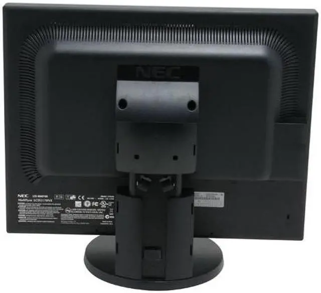 Alt view image 7 of 13 - NEC Display Solutions 21" Active Matrix, TFT LCD UXGA LCD Monitor 8ms(GTG) D-Sub, DVI-D LCD2170NX-BK