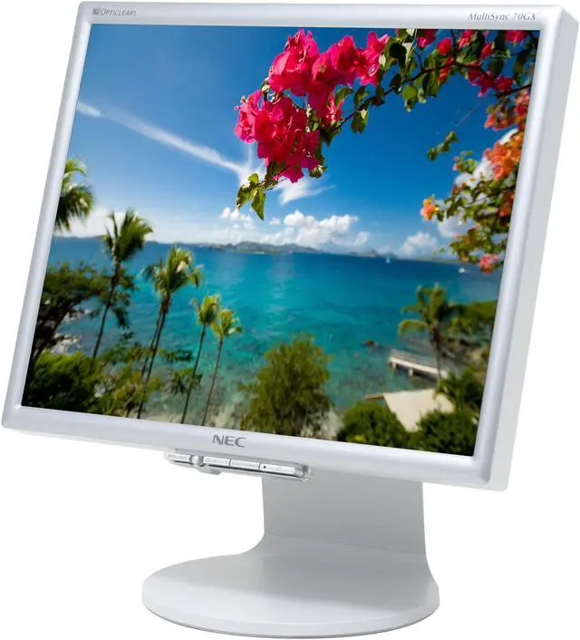 Main image of NEC Display Solutions 17" SXGA LCD Monitor w/USB 2.0 hub 4 ms D-Sub, DVI-D 70GX2