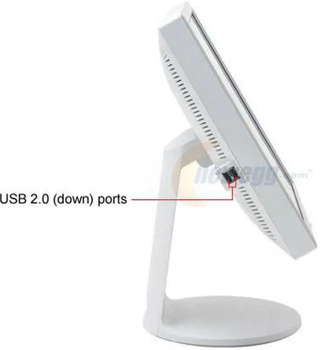 Alt view image 4 of 10 - NEC Display Solutions 17" SXGA LCD Monitor w/USB 2.0 hub 4 ms D-Sub, DVI-D 70GX2