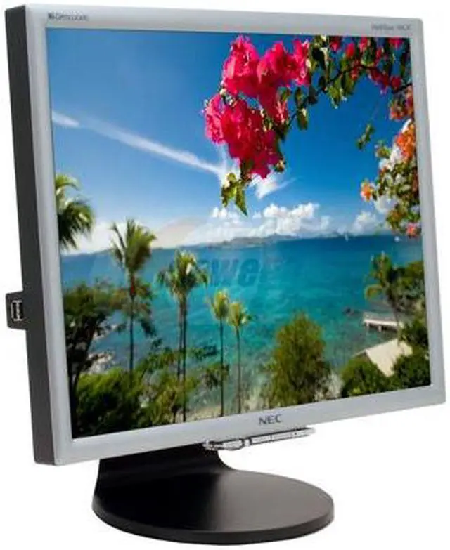 Alt view image 3 of 12 - NEC Display Solutions 19" Active Matrix, TFT LCD SXGA LCD Monitor 4 ms D-Sub, DVI-D 90GX2-BK