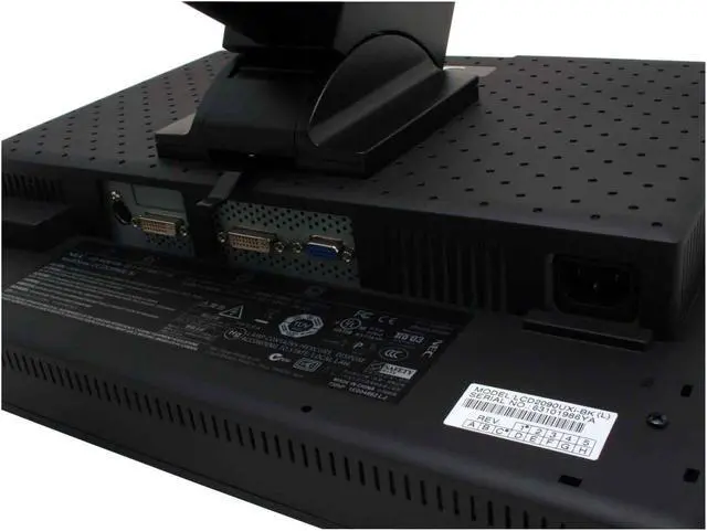 Alt view image 6 of 9 - NEC Display Solutions 20.1" Active Matrix, TFT LCD UXGA LCD Monitor 16 ms D-Sub, DVI-I, DVI-D LCD2090UXi-BK