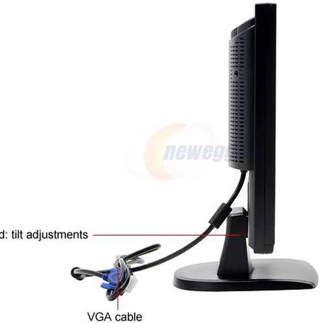 Alt view image 3 of 8 - NEC Display Solutions 17" SXGA LCD Monitor 8 ms D-Sub LCD17V-BK