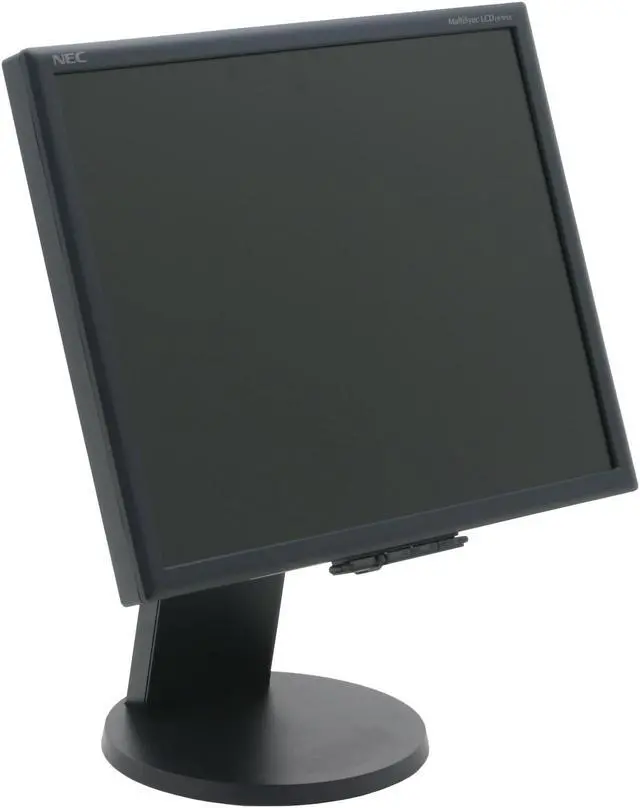 Alt view image 3 of 9 - NEC Display Solutions 19" Active Matrix, TFT LCD SXGA LCD Monitor with 4-port USB 2.0 hub 18 ms D-Sub, DVI, USB LCD1970NX-BK