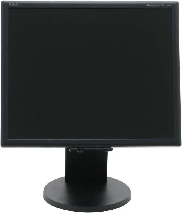 Alt view image 2 of 9 - NEC Display Solutions 19" Active Matrix, TFT LCD SXGA LCD Monitor with 4-port USB 2.0 hub 18 ms D-Sub, DVI, USB LCD1970NX-BK