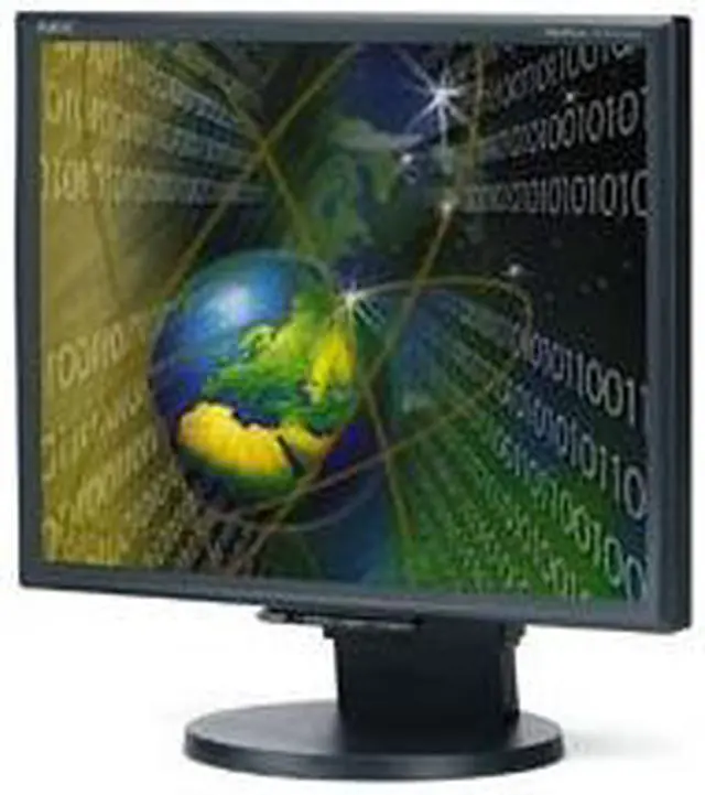 Main image of NEC Display Solutions 19" Active Matrix, TFT LCD SXGA LCD Monitor with 4-port USB 2.0 hub 18 ms D-Sub, DVI, USB LCD1970NX-BK