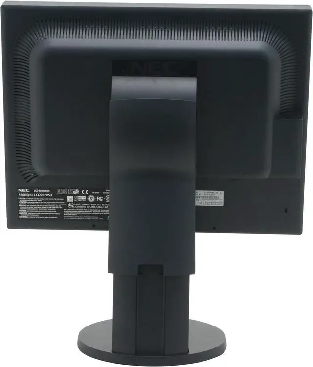 Alt view image 5 of 9 - NEC Display Solutions 20" Active Matrix, TFT LCD, IPS UXGA LCD Monitor with 4-port USB 2.0 hub 16 ms LCD2070NX-BK