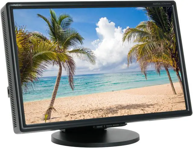 Alt view image 5 of 18 - NEC Display Solutions 24" WUXGA LCD Monitor with HDCP & USB ports 6ms(GTG) D-Sub, DVI-D LCD2470WNX-BK