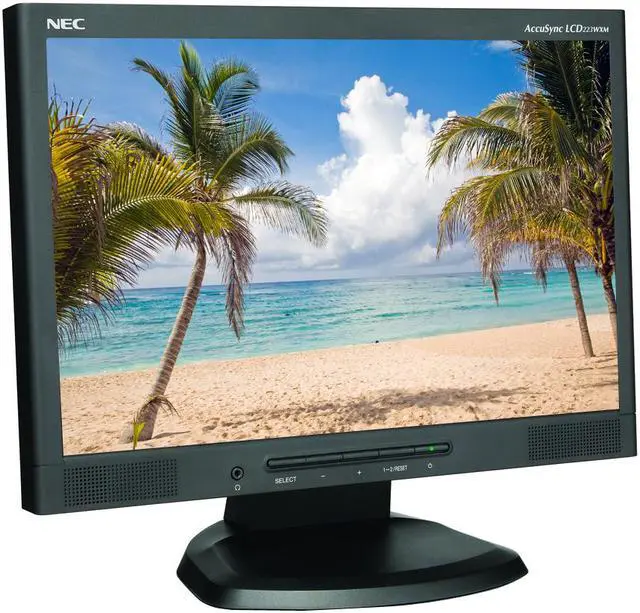 Alt view image 3 of 11 - NEC Display Solutions 22" WSXGA+ LCD Monitor 5 ms D-Sub, DVI-D ASLCD223WXM-BK