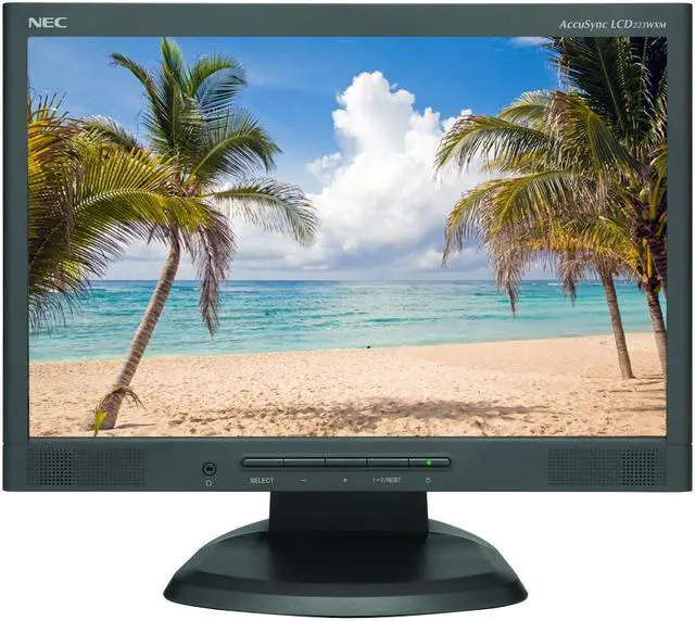 Alt view image 2 of 11 - NEC Display Solutions 22" WSXGA+ LCD Monitor 5 ms D-Sub, DVI-D ASLCD223WXM-BK