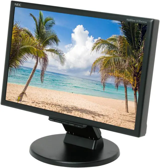 Alt view image 4 of 13 - NEC Display Solutions 20" WSXGA+ LCD Monitor 5 ms D-Sub, DVI-D LCD205WXM-BK
