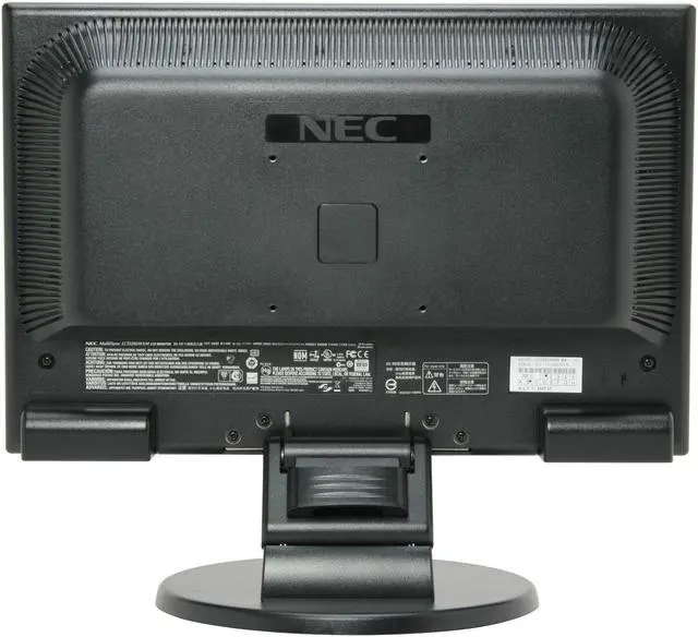 Alt view image 8 of 13 - NEC Display Solutions 20" WSXGA+ LCD Monitor 5 ms D-Sub, DVI-D LCD205WXM-BK