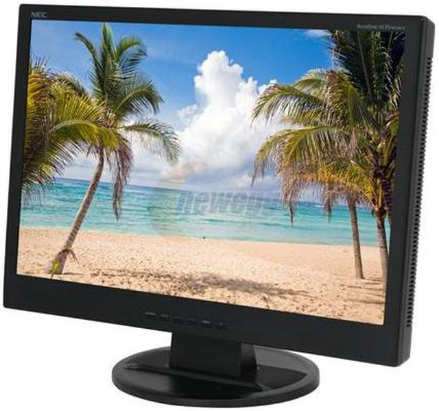 Main image of NEC Display Solutions ASLCD24WMCX-BK Black 24" 5ms HDMI Widescreen LCD Monitor 400 cd/m2 1000:1 Built in Speakers w/ Component connector