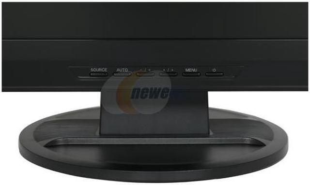 Alt view image 4 of 12 - NEC Display Solutions ASLCD24WMCX-BK Black 24" 5ms HDMI Widescreen LCD Monitor 400 cd/m2 1000:1 Built in Speakers w/ Component connector