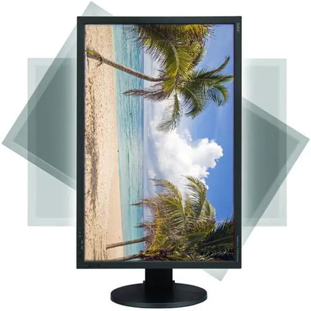 Alt view image 5 of 9 - NEC Display Solutions LCD3090WQXi-BK Black 30" 6ms Height & Swivel Adjsutable Widescreen LCD Monitor 350 cd/m2 1000:1