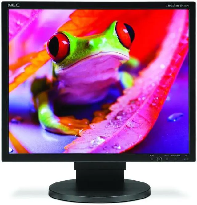 Main image of NEC Display Solutions EA191M-BK Black 19" 25ms Pivot, Swivel & Height Adjustable LCD Monitor 250 cd/m2 1500:1 Built-in Speakers