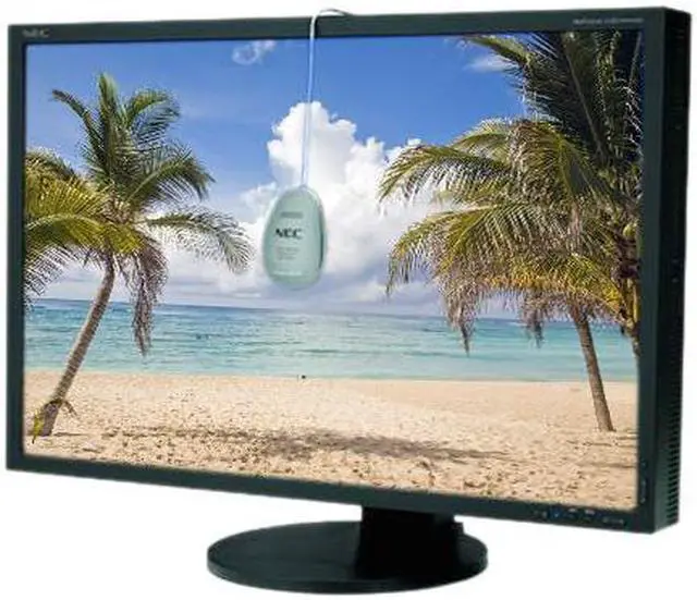Main image of NEC Display Solutions LCD3090W-BK-SV Black 30" Widescreen LCD Monitor with SpectraViewII Color Calibration Solution 350 cd/m2 1000:1