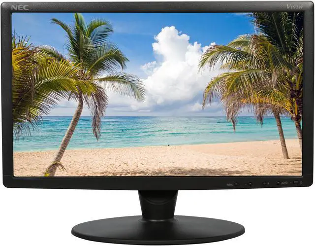Alt view image 2 of 9 - NEC Display Solutions 18.5" LCD Monitor 5 ms D-Sub V191W-BK