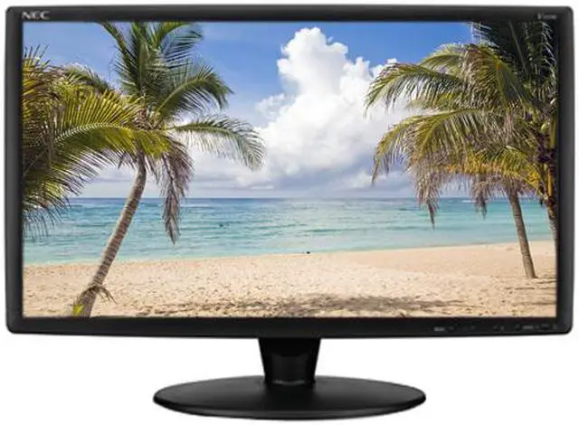 Alt view image 9 of 9 - NEC Display Solutions 18.5" LCD Monitor 5 ms D-Sub V191W-BK