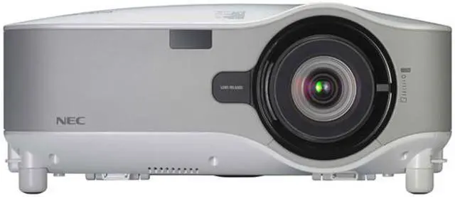Alt view image 2 of 2 - NEC Display Solutions NP3250 1024 x 768 wired and wireless network capabilities LCD Projector 5,000 ANSI lumens 600:1