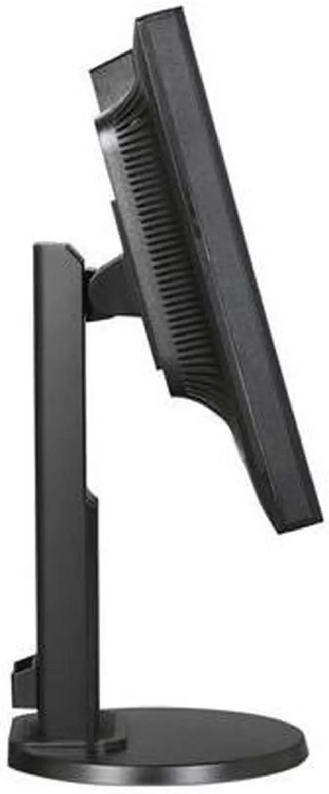 Alt view image 4 of 10 - NEC Display Solutions E222W-BK Black 22" 5ms height pivot tilt & swivel adjust  Widescreen LCD Monitor 250 cd/m2 1000:1