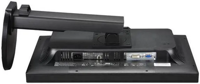 Alt view image 9 of 10 - NEC Display Solutions E222W-BK Black 22" 5ms height pivot tilt & swivel adjust  Widescreen LCD Monitor 250 cd/m2 1000:1