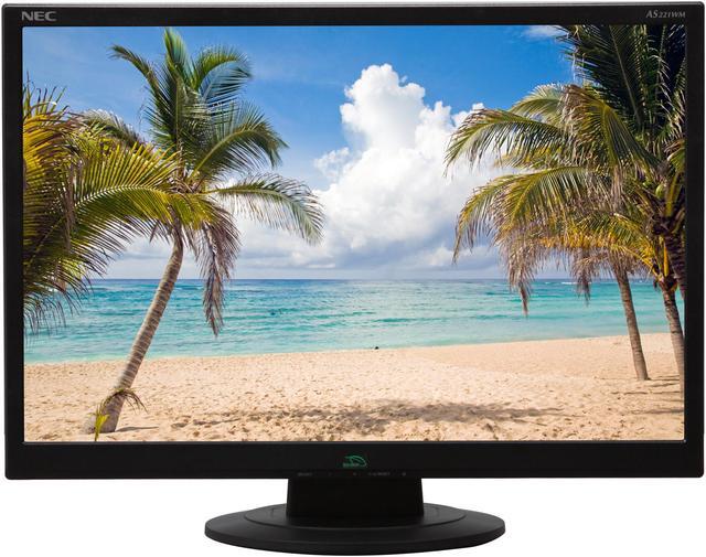 Alt view image 2 of 8 - NEC Display Solutions 22" WSXGA+ LCD Monitor 5 ms D-Sub, DVI-D AS221WM-BK