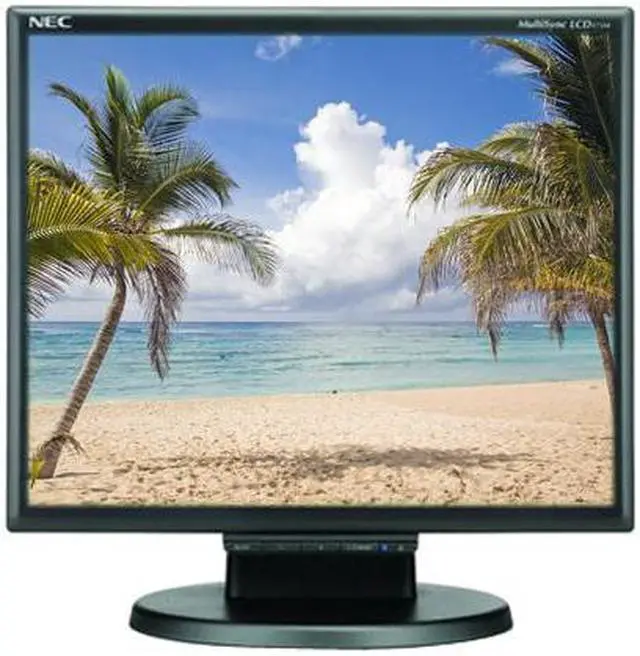 Main image of NEC Display Solutions LCD175M Black 17" 5ms LCD Monitor 250 cd/m2 1000:1, Height Adjustable, Built-in Speakers