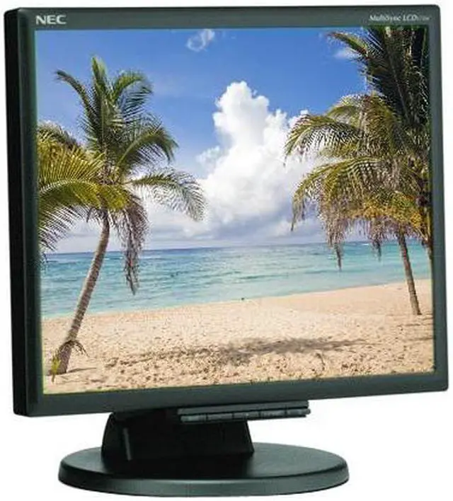 Alt view image 2 of 2 - NEC Display Solutions LCD175M Black 17" 5ms LCD Monitor 250 cd/m2 1000:1, Height Adjustable, Built-in Speakers