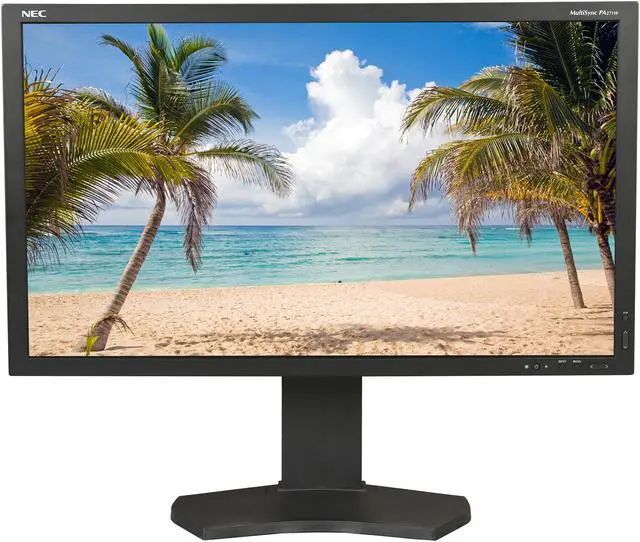 Alt view image 2 of 11 - NEC Display Solutions PA271W-BK Black 27" WQHD Height, Swivel & Pivot Adjustable IPS Panel Widescreen LCD Monitor 300 cd/m2 1000:1